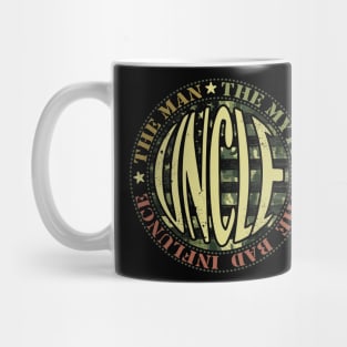 Uncle Army Soldier American Flag Mug